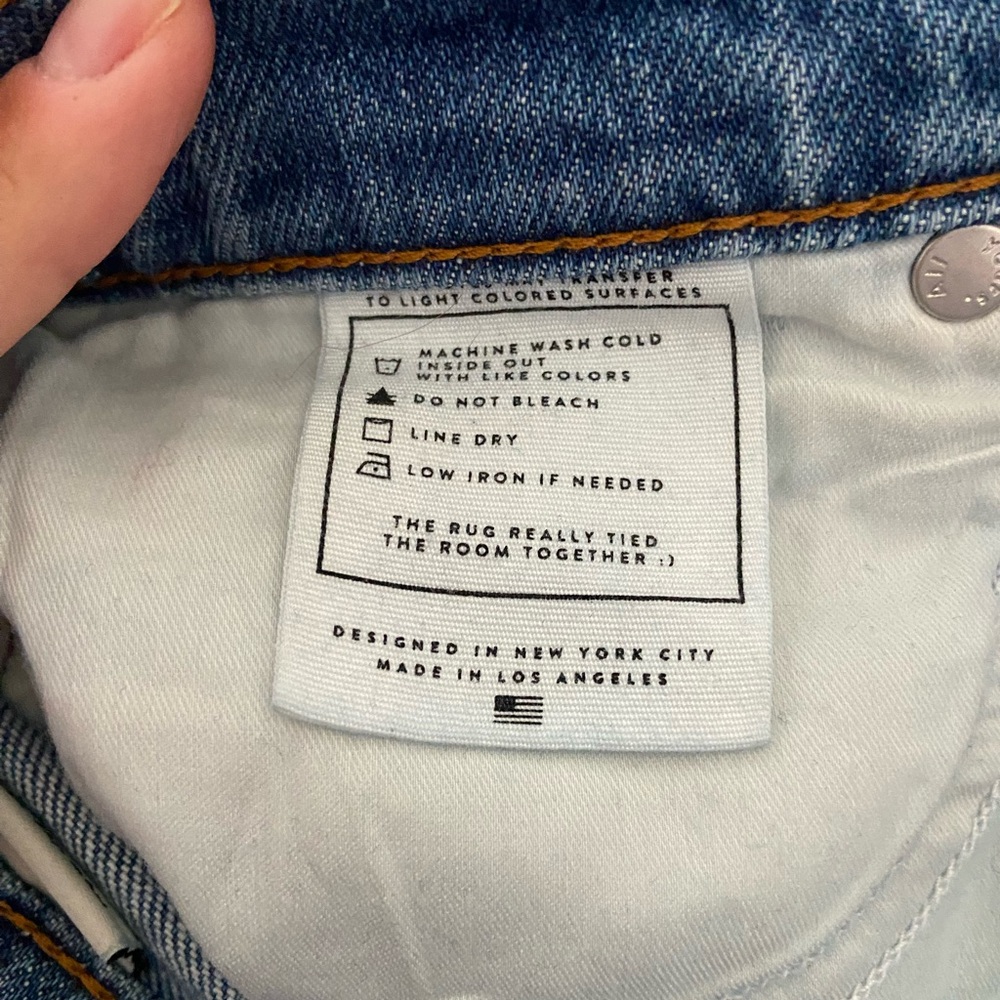 AYR The Top Floor Deep Blue Flare Jeans - Picture 6 of 6